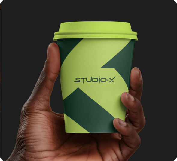 Studio X branded cup